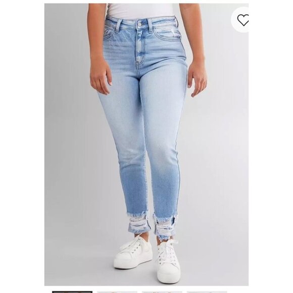 Kancan Kurvy Ultra High Ankle Jean Size 33 - Picture 1 of 6